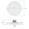 Luxrite 6 Inch Ultra Thin LED Recessed Downlight 5 CCT Selectable 2700K-5000K 14W 1150LM Dimmable LR23732-1PK - alternate 6